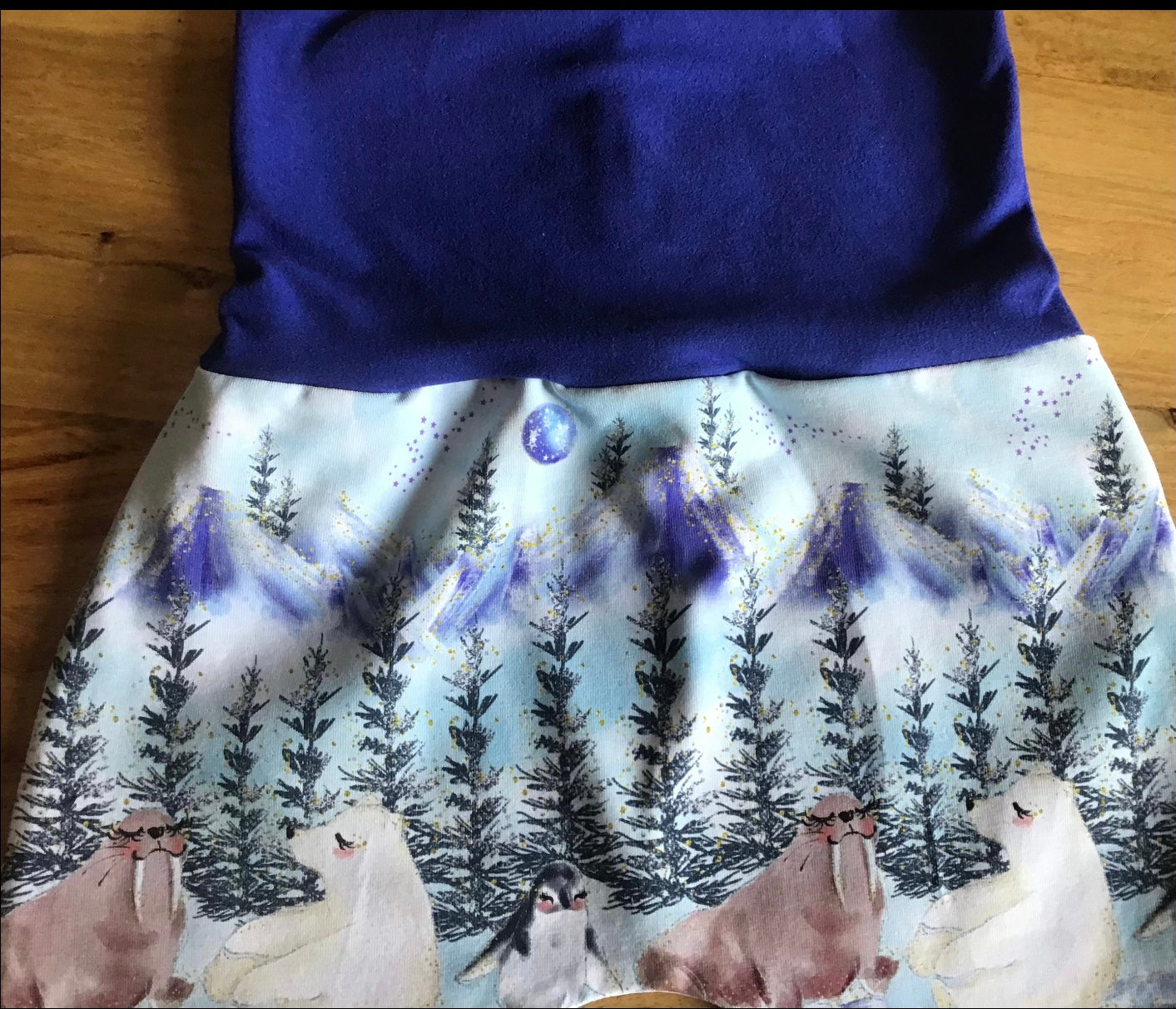 Scalable harem pants polar animals gr: 6 to 24 months ready to go