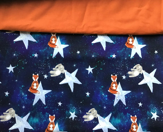 Evolutionary star and fox harem pants